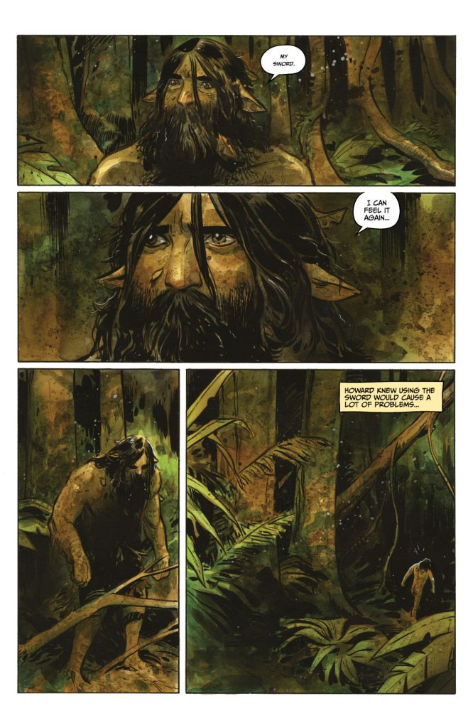 "The Lonesome Hunters #2" preview page 2.