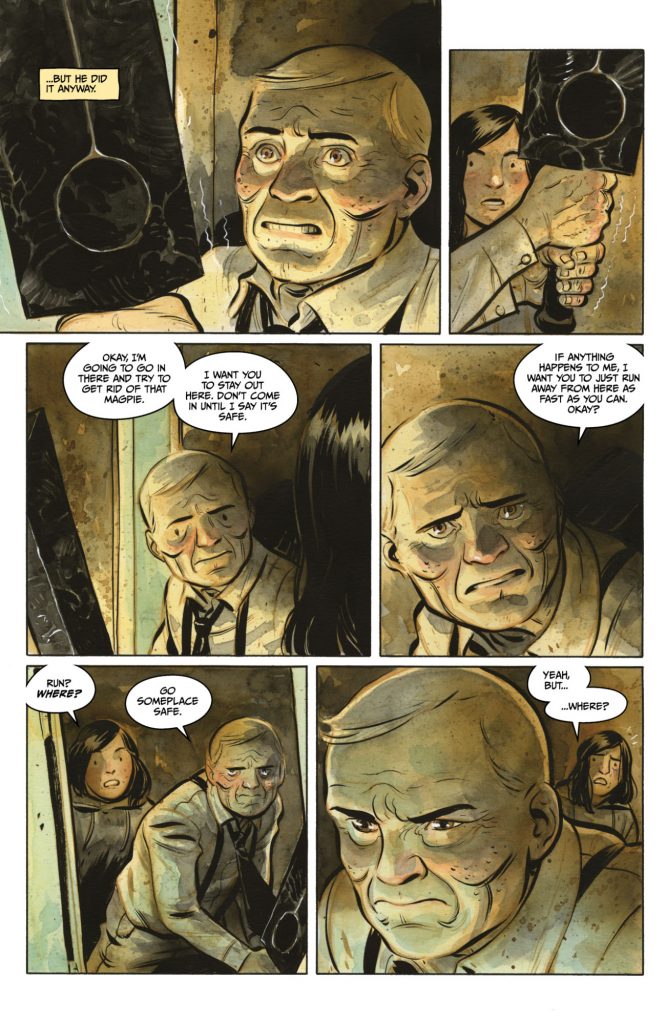 "The Lonesome Hunters #2" preview page 3.