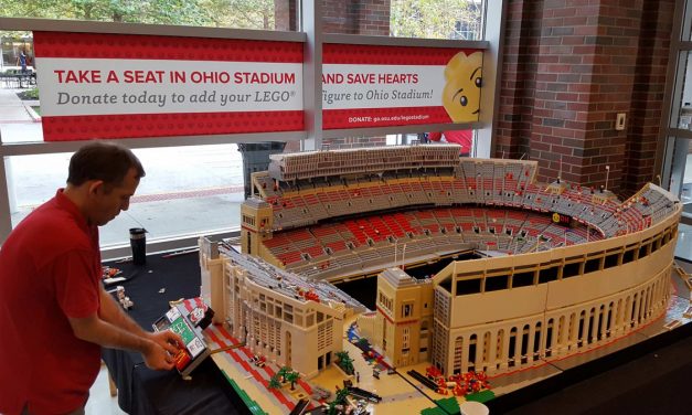 Ohio Stadium Built With An Estimated 500,000 LEGO Bricks